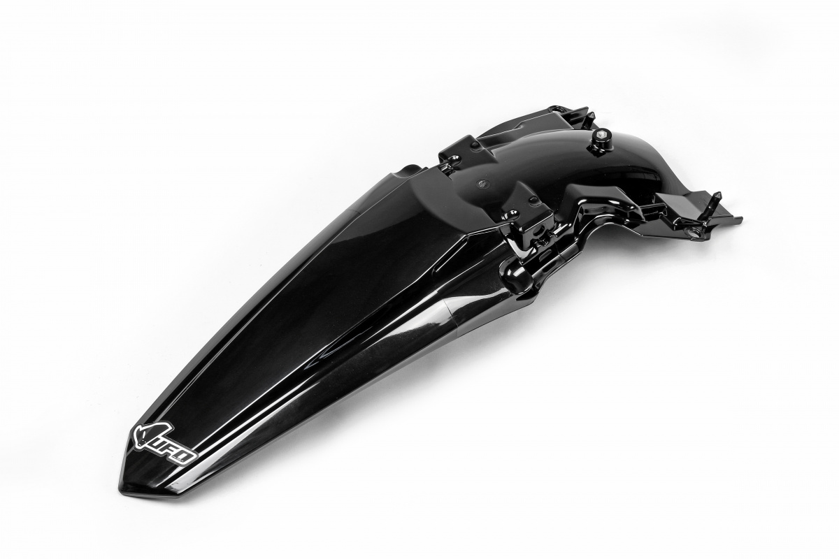 Rear Fender black for Kawasaki KXF 250 (2021-24) - KXF 450 (2019-23) - REPLICA PLASTICS - KA04749-001 - Ufo Plast