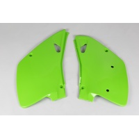 Side Panels green for Kawasaki KX 125 (1992-93) - KX 250 (1992-93) - REPLICA PLASTICS - KA02745-026 - Ufo Plast