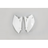 Side panels - white 047 - Kawasaki - REPLICA PLASTICS - KA04700-047 - UFO Plast