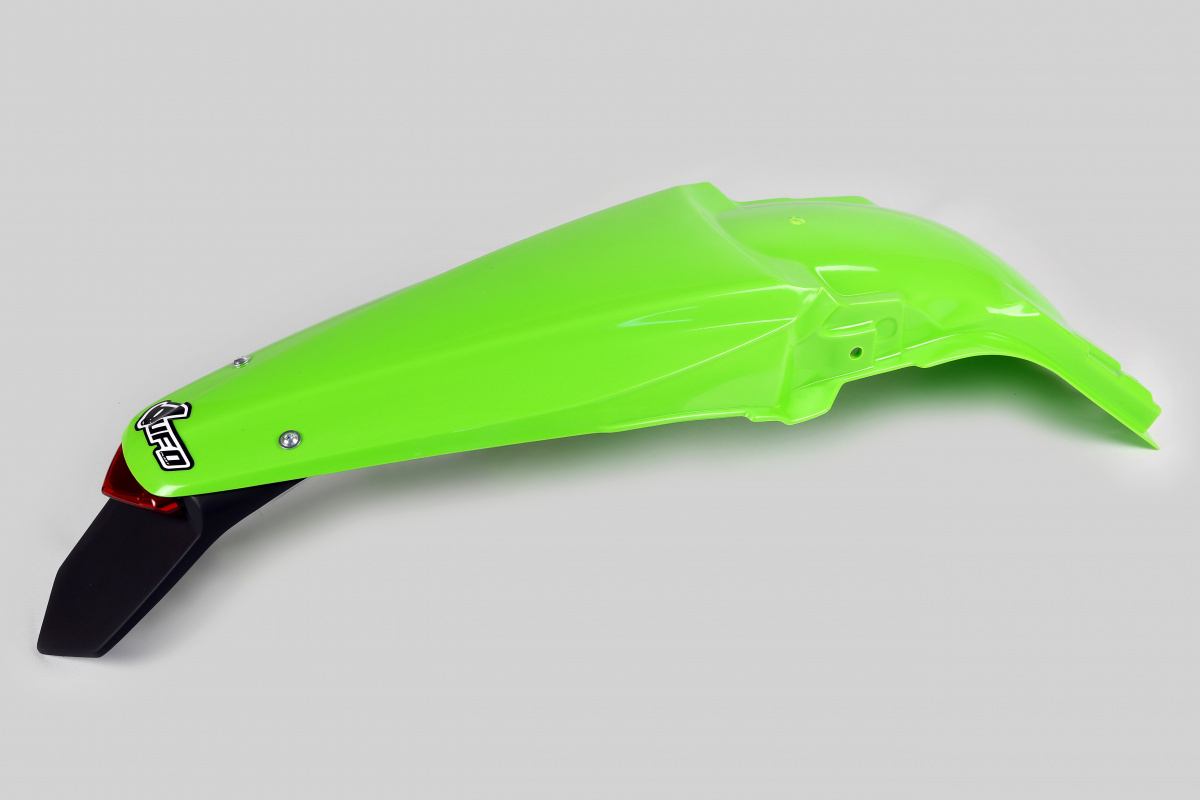 Rear Fender green for Kawasaki KXF 250 (2009-12) - KXF 450 (2009-11) - REPLICA PLASTICS - KA04704-026 - Ufo Plast