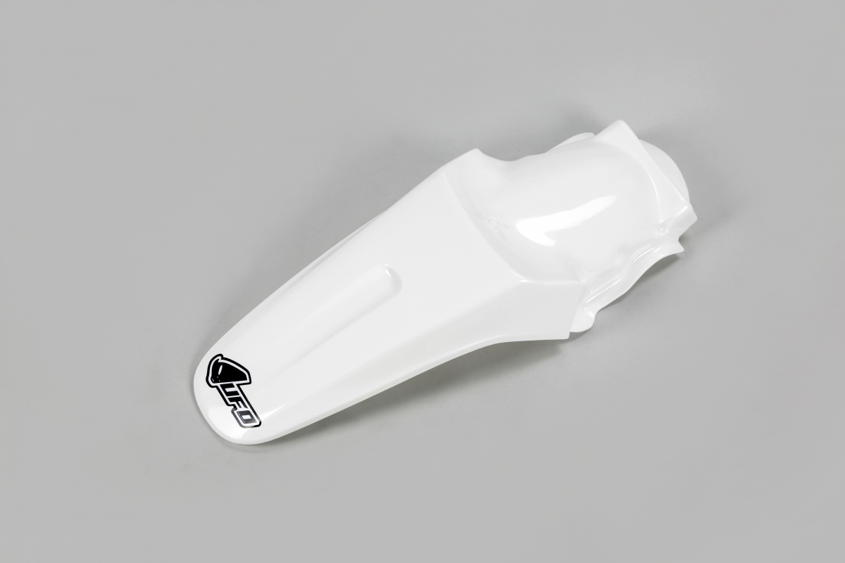 Rear Fender white for Kawasaki KX 85 (1998-13) - KX 100 (2001-13) - REPLICA PLASTICS - KA03715K-047 - Ufo Plast