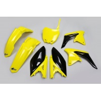 Plastic Kit OEM Color 17 for Suzuki RMZ 250 (2010-18) - REPLICA PLASTICS - SUKIT416-999K - Ufo Plast