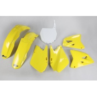 Plastic Kit OEM Color 01-02 for Suzuki RM 125 (2001-05) - RM 250 (2001-05) - REPLICA PLASTICS - SUKIT401-999 - Ufo Plast