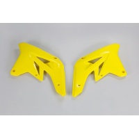 Radiator Covers yellow for Suzuki RMZ 250 (2007-09) - REPLICA PLASTICS - SU04901-102 - Ufo Plast