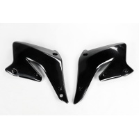 Radiator Covers black for Suzuki RMZ 250 (2004-06) - REPLICA PLASTICS - SU03933-001 - Ufo Plast