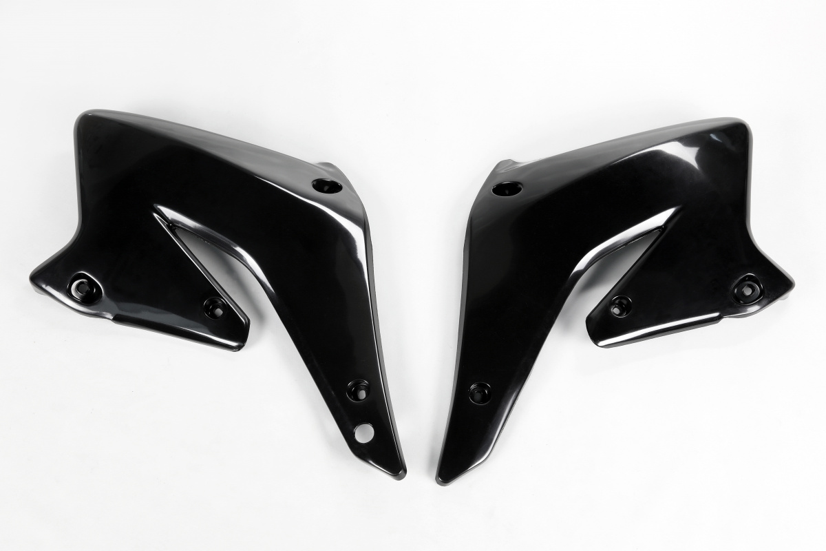 Radiator Covers black for Suzuki RMZ 250 (2004-06) - REPLICA PLASTICS - SU03933-001 - Ufo Plast