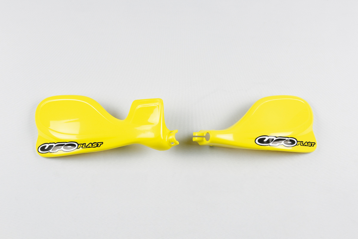 Mixed spare parts / Handguards - yellow 101 - Suzuki - REPLICA PLASTICS - SU03902-101 - UFO Plast