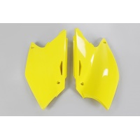 Side Panels yellow for Suzuki RMZ 250 (2004-06) - REPLICA PLASTICS - SU03932-102 - Ufo Plast