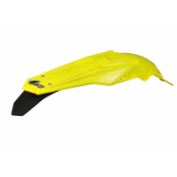 Rear Fender yellow for Suzuki RMZ 250 (2019-25) - RMZ 450 (2018-25) - REPLICA PLASTICS - SU04947-102 - Ufo Plast