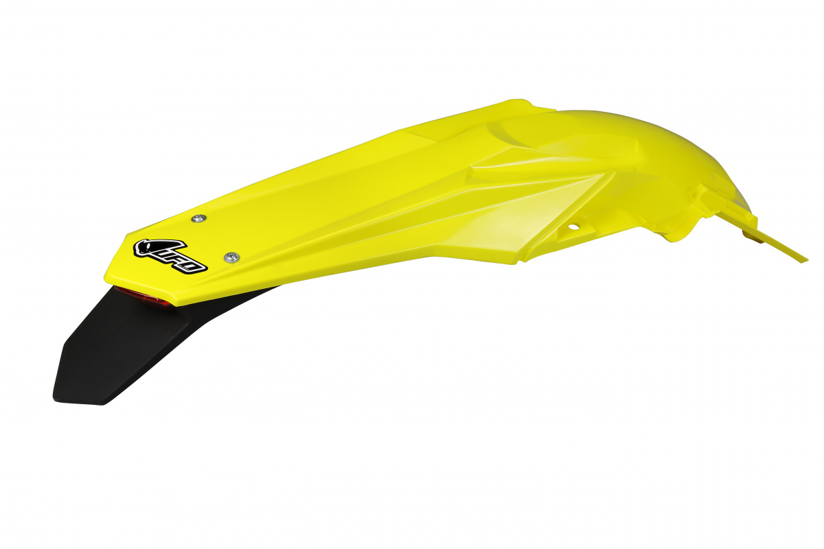 Rear Fender yellow for Suzuki RMZ 250 (2019-25) - RMZ 450 (2018-25) - REPLICA PLASTICS - SU04947-102 - Ufo Plast