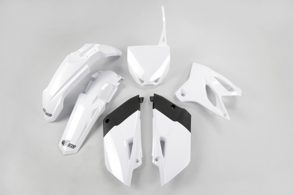 Plastic Kit white for Yamaha YZ 85 (2015-21) - REPLICA PLASTICS - YAKIT320-046 - Ufo Plast