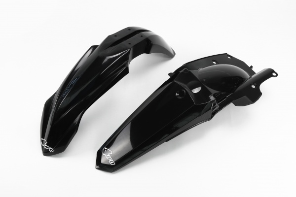 Fenders Kit black for Yamaha YZF 250 (2014-18) - YZF 450 (2014-17) - REPLICA PLASTICS - YAFK318-001 - Ufo Plast