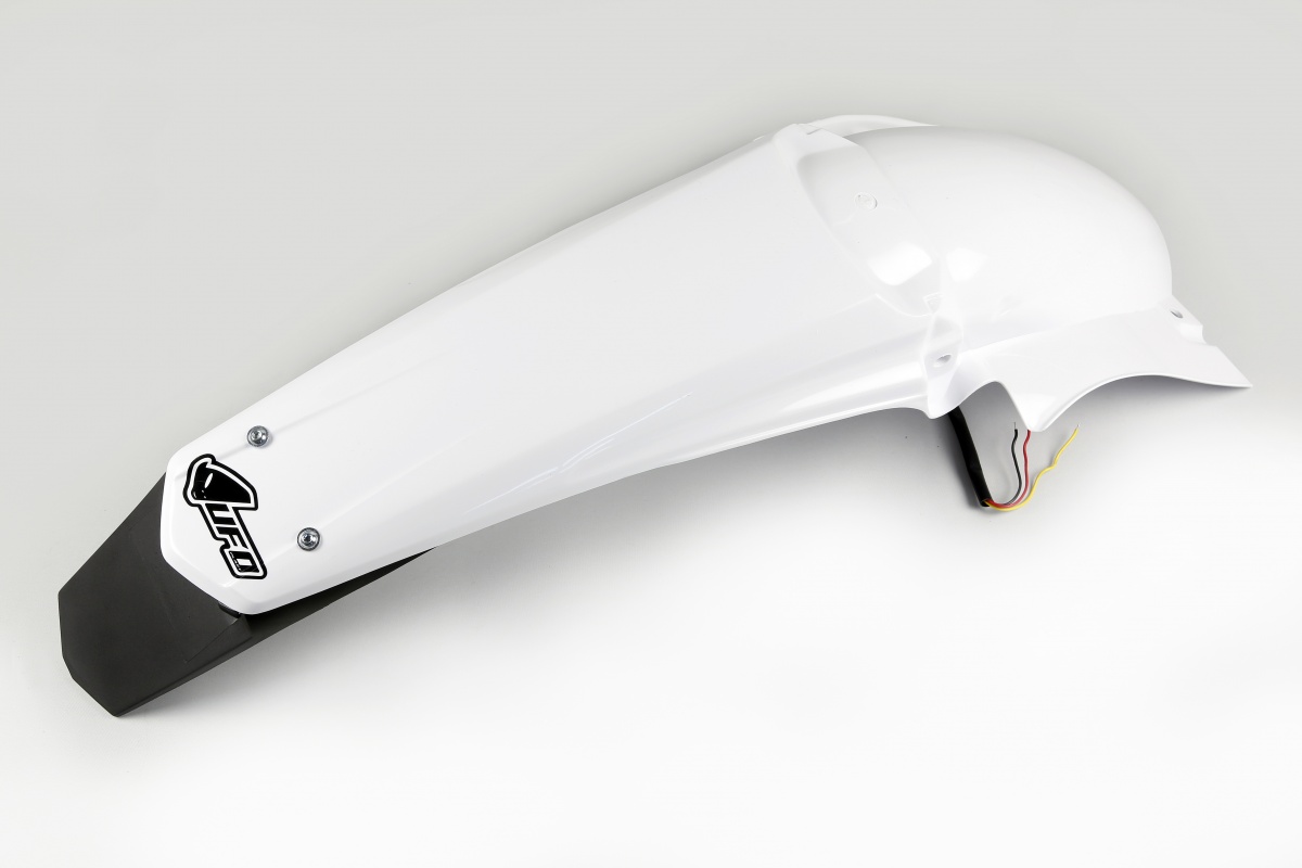 Rear Fender white for Yamaha YZF 250 (2006-09) - YZF 450 (2006-09) - REPLICA PLASTICS - YA03892-046 - Ufo Plast