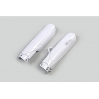 Fork Slider Protectors white for Yamaha YZ 65 (2019-25) - REPLICA PLASTICS - YA04870-046 - Ufo Plast