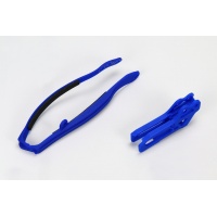 Chain Guide + Swingarm Chain Slider blue for Yamaha YZ 125 - YZ 250 - YZF 250 - WRF 250 - YZF 450 - WRF 450 - REPLICA PLASTIC...