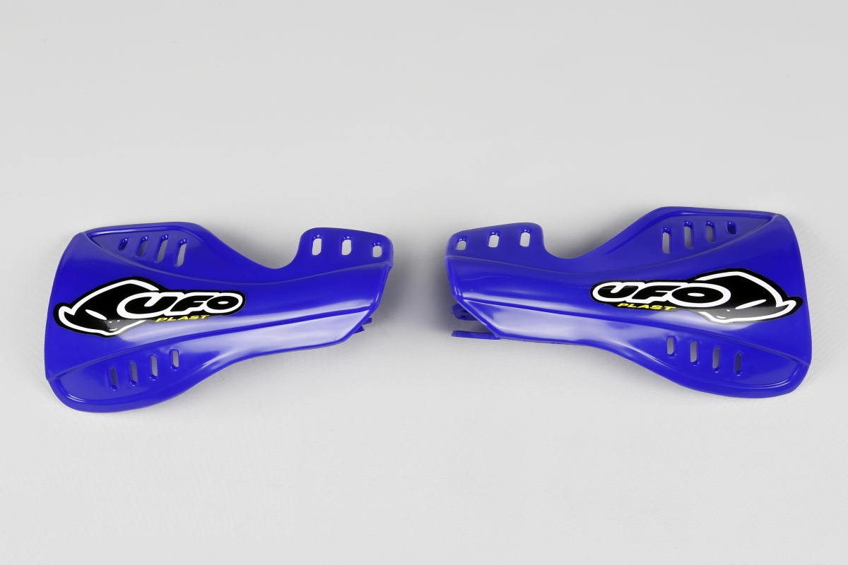 Handguards blue for Yamaha YZ 125 - YZ 250 - YZF 250 - WRF 250 - YZF 450 - WRF 450 - REPLICA PLASTICS - YA03873-089 - Ufo Plast