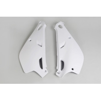 Side panels - white 046 - Yamaha - REPLICA PLASTICS - YA02876-046 - UFO Plast