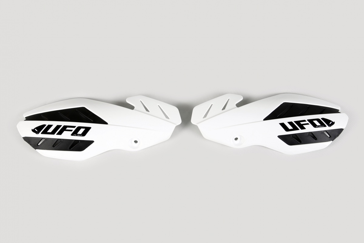 Handguards white for Yamaha YZ 125 (2014-25) - YZ 250 (2014-25) - REPLICA PLASTICS - YA04852-041 - Ufo Plast