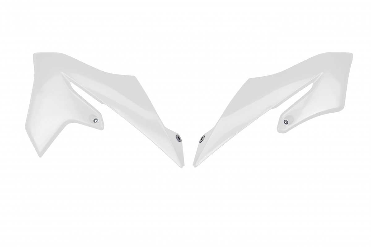 Radiator Covers white for Yamaha YZ 65 (2019-25) - REPLICA PLASTICS - YA04867-046 - Ufo Plast