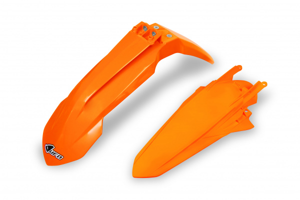 Fenders kit - neon orange - Ktm - REPLICA PLASTICS - KTFK527-FFLU - UFO Plast