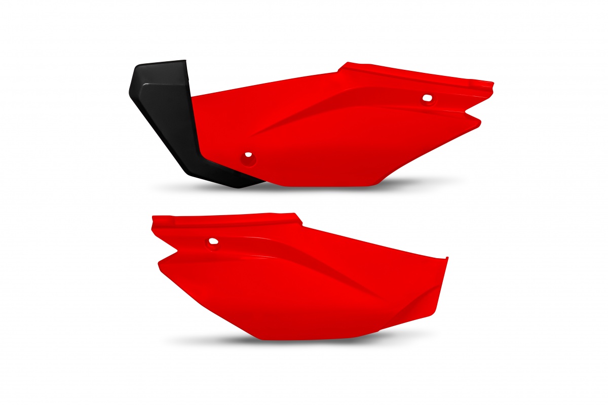 Side Panels red for Honda CRF 110F (2019-25) - REPLICA PLASTICS - HO05601-070 - Ufo Plast