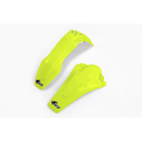 Fenders Kit neon yellow for Husqvarna TC 250 - TC 125 - FC 250 - FC 350 - FC 450 - TC 300 - REPLICA PLASTICS - HUFK616-DFLU -...