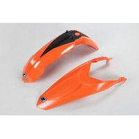 Fenders kit - neon orange - Ktm - REPLICA PLASTICS - KTFK514-FFLU - UFO Plast