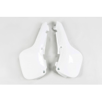 Side Panels white for Suzuki RM 60 (2003-04) - REPLICA PLASTICS - SU03923-041 - Ufo Plast