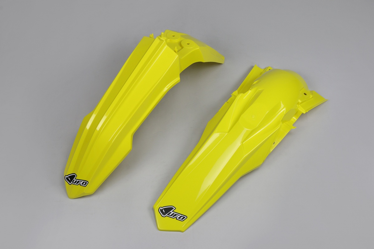 Fenders Kit OEM Color for Suzuki RMZ 250 (2019-25) - RMZ 450 (2018-25) - REPLICA PLASTICS - SUFK418-999 - Ufo Plast