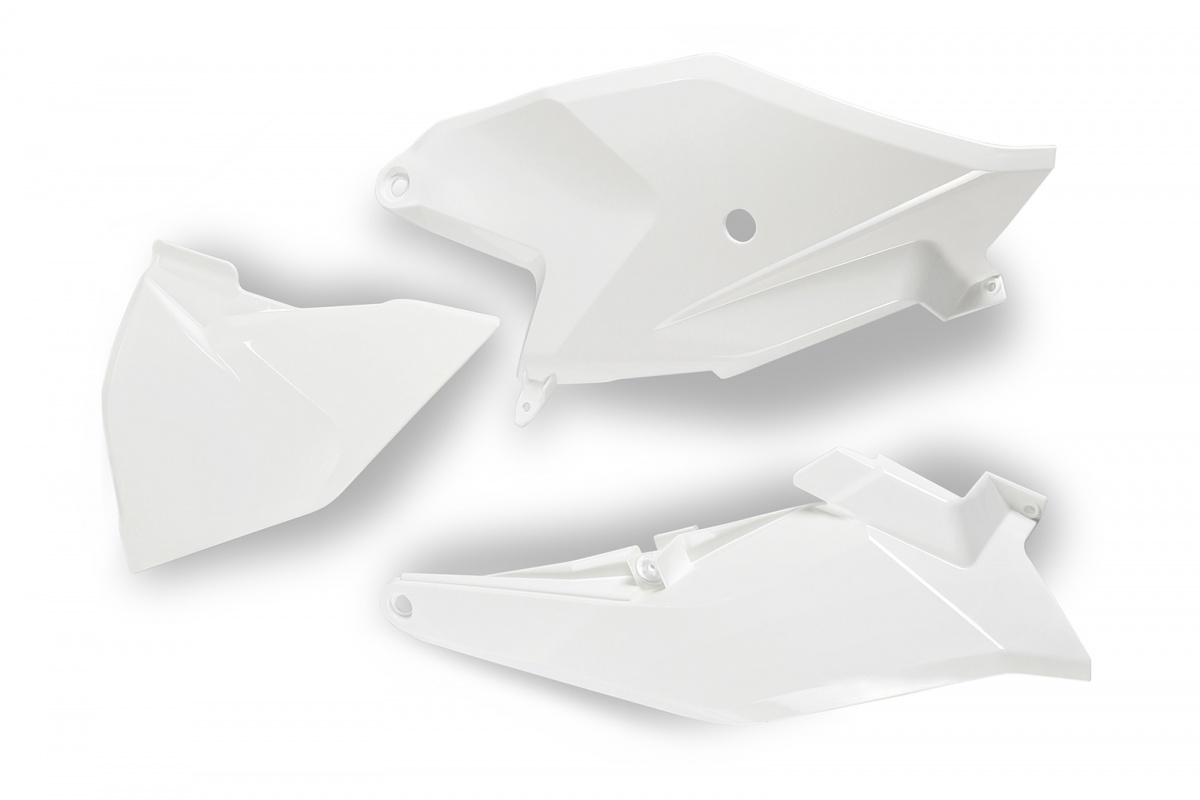 Side panels - white 041 - Gas Gas - REPLICA PLASTICS - GG07115-041 - UFO Plast