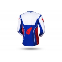 Motocross Takeda jersey white, blue and red - ADULT - MG04502-CB - UFO Plast