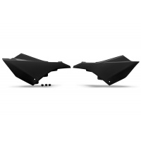 Side panels - black - Yamaha - REPLICA PLASTICS - YA04877-001 - UFO Plast