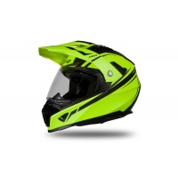 Motocross Enduro helmet Aries black and neon yellow matt - Helmets - HE179 - UFO Plast