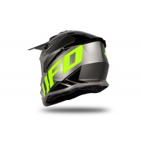 Motocross helmet Intrepid grey and neon yellow glossy - Helmets - HE173 - UFO Plast