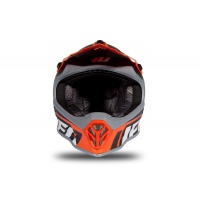 Motocross helmet for kids neon orange and black matt - Helmets - HE192 - UFO Plast