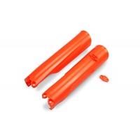 Fork Slider Protectors neon orange for Ktm SX 250/XC 250 - SX 125/XC 125 - SX 150 - EXC 150/XC W150 / XC W150TPI - EXC 250/X....