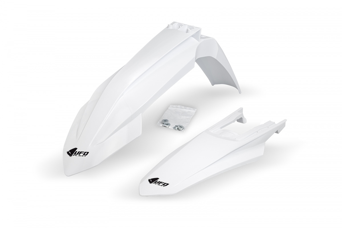 FENDERS KIT - white 20-23 - KTM - compatible - REPLICA PLASTICS - KTFK529-042 - UFO Plast