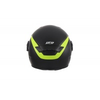 Spirit urban jet helmet black and neon yellow - Helmets - HE13003-KD - UFO Plast