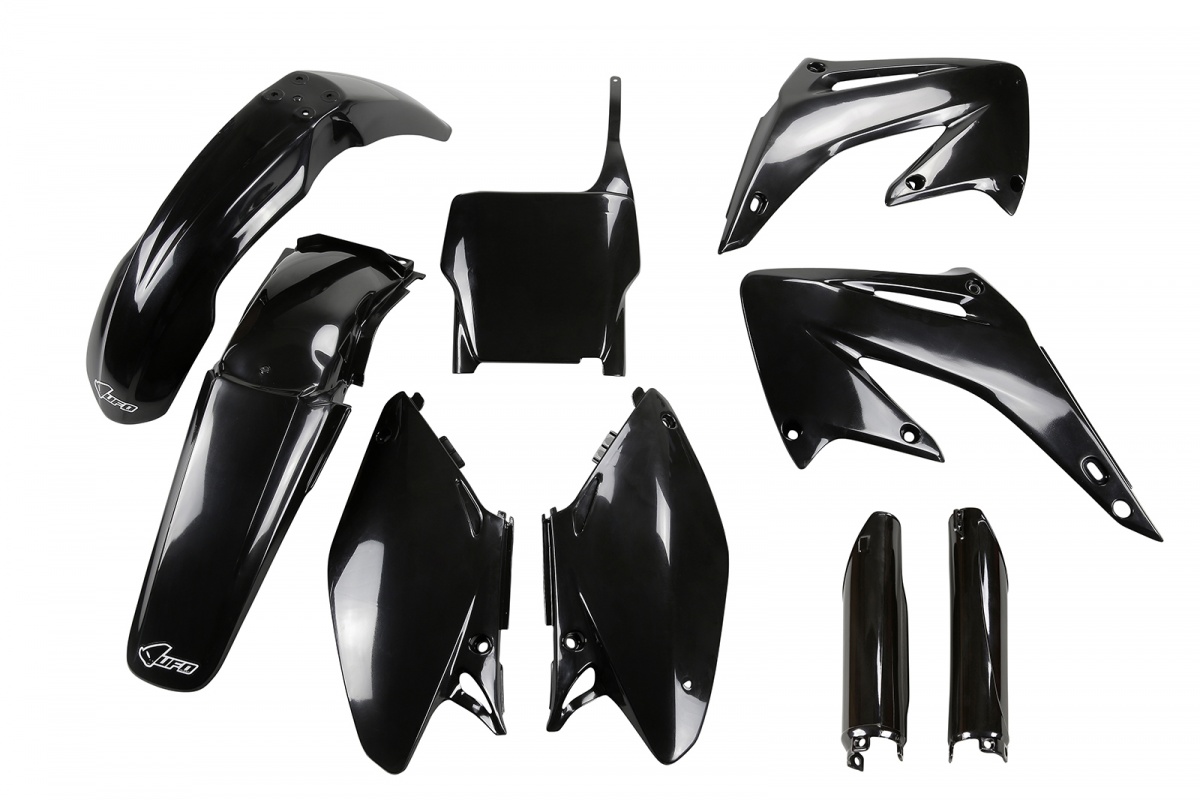 Full plastic kit Honda - black - REPLICA PLASTICS - HOKIT102F-001 - UFO Plast