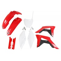 Full Plastic Kit OEM Color for Honda CRF 250R (2018-21) - CRF 450R (2017-20) - REPLICA PLASTICS - HOKIT119F-999 - Ufo Plast