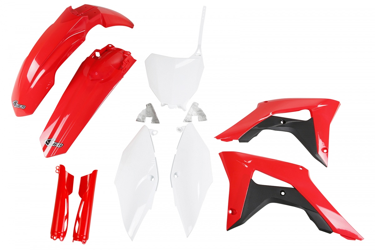 Full Plastic Kit OEM Color for Honda CRF 250R (2018-21) - CRF 450R (2017-20) - REPLICA PLASTICS - HOKIT119F-999 - Ufo Plast