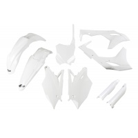 Full plastic kit Kawasaki - white - REPLICA PLASTICS - KAKIT225F-047 - UFO Plast