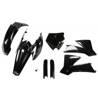 Full Plastic Kit black for Ktm SX 250/XC 250 (2004) - SX 125/XC 125 (2004) - SX 450 (2004) - REPLICA PLASTICS - KTKIT502F-001...