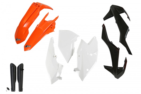 Full plastic kit Ktm - oem 18 - REPLICA PLASTICS - KTKIT518F-999W - UFO Plast