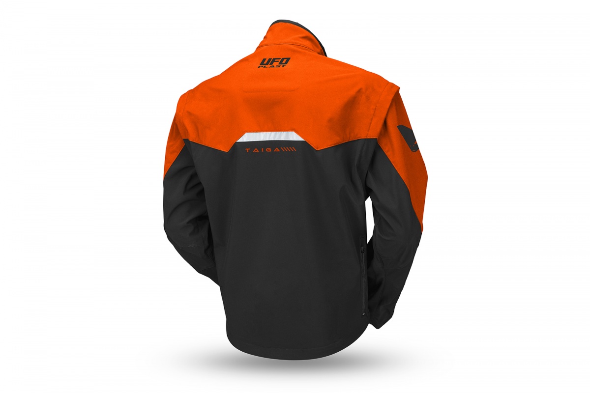 Taiga enduro jacket neon orange - Jackets - JA13001-KF - UFO Plast