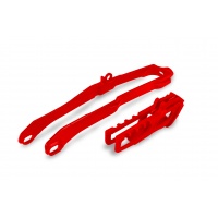 Chain guide+swingarm chain slider - red 070 - Honda - REPLICA PLASTICS - HO05611-070 - UFO Plast