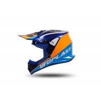 motocross Korey helmet for kids blue and orange - Helmets - HE13600-CF - UFO Plast