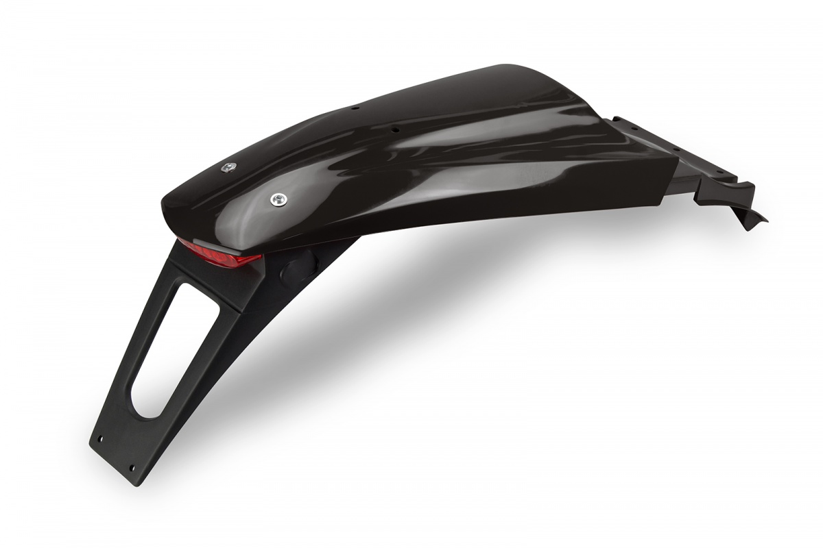 Rear Fender black for Ktm LC4 640 (2002-04) - SMC 660 (2002-04) - REPLICA PLASTICS - KT03015-001 - Ufo Plast