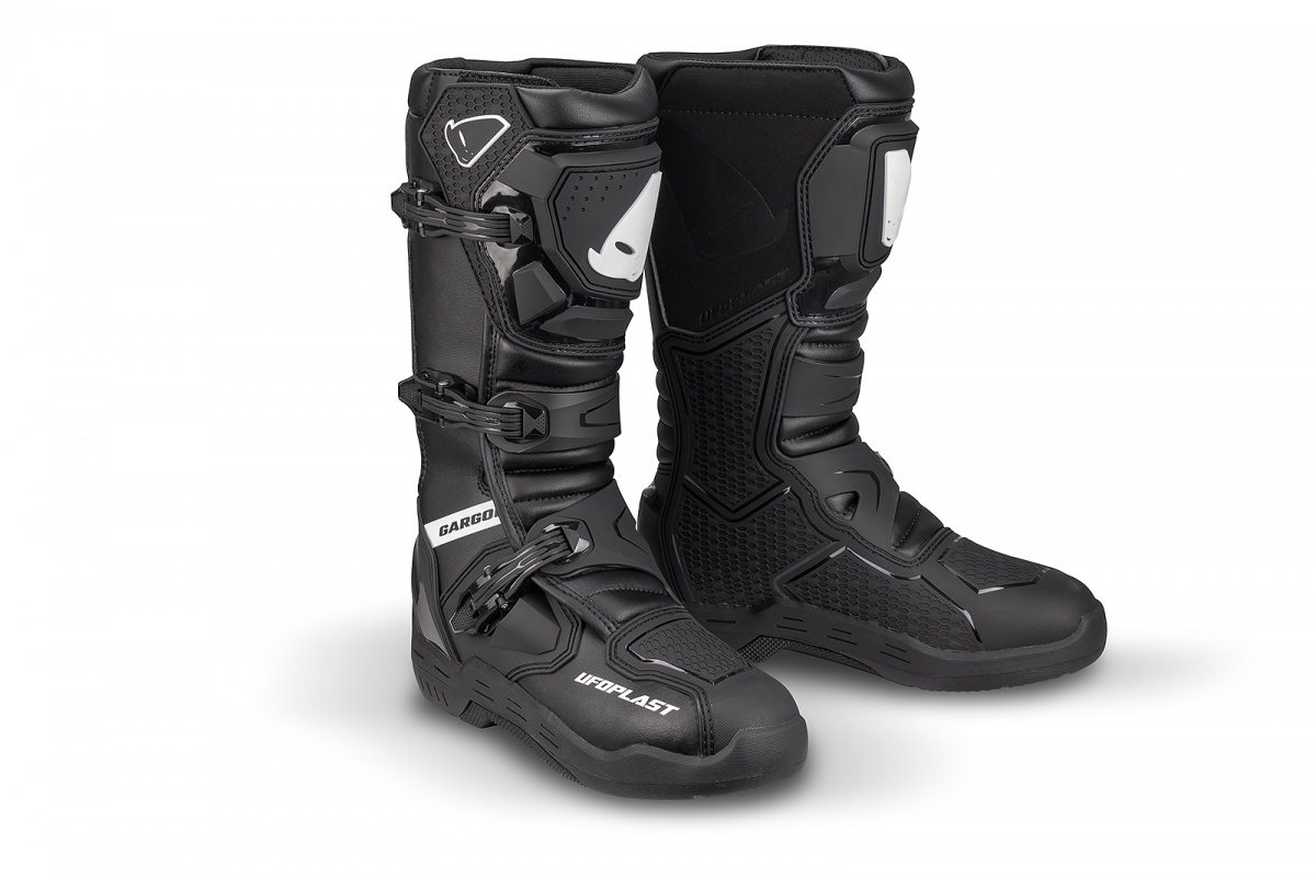 Motocross Gargor boots black - Boots - BO13002-KW - UFO Plast