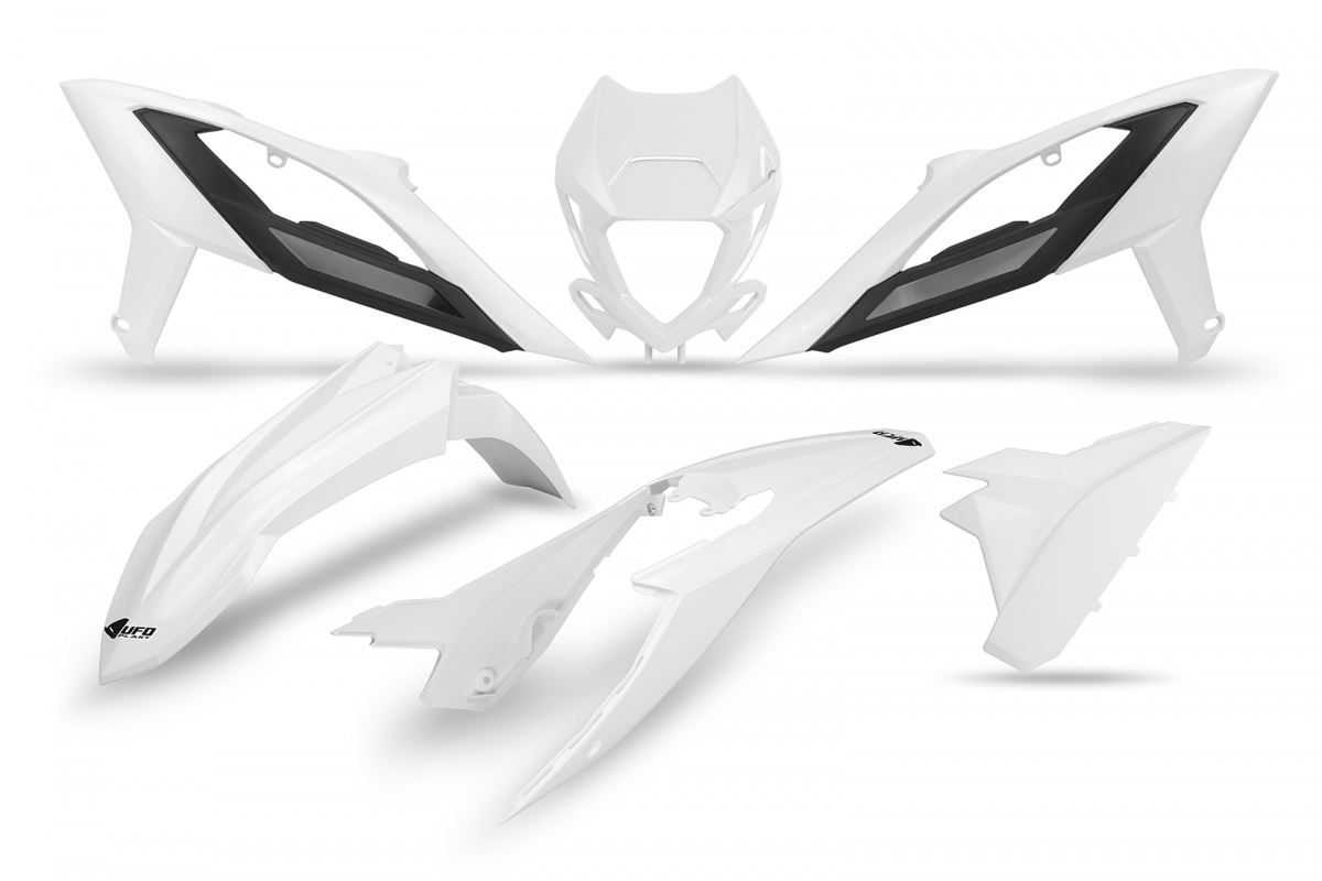 Plastic Kit white for Beta RR 250 (2023-24) - RR 300 (2023-24) - RR 350 (2023-24) - RR 400 (2023-24) - RR 450 (2023-24) - REP...